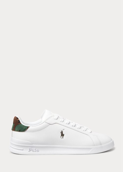 White / Camo Men’s Ralph Lauren Heritage Court II Sneakers White / Camo Men’s Ralph Lauren Heritage Court II Sneakers