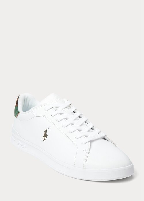 White / Camo Men’s Ralph Lauren Heritage Court II Sneakers White / Camo Men’s Ralph Lauren Heritage Court II Sneakers