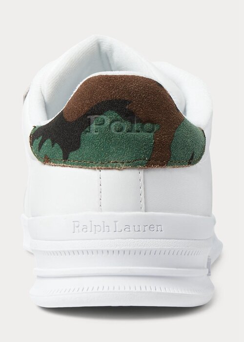 White / Camo Men’s Ralph Lauren Heritage Court II Sneakers White / Camo Men’s Ralph Lauren Heritage Court II Sneakers