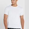White Men’s Ralph Lauren 2 Pack Essential Crew Neck T Shirts