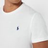 White Men’s Ralph Lauren Chest Logo Crew Neck T Shirts