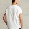 White Men’s Ralph Lauren Classic Fit Heavyweight Jersey  T Shirts