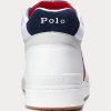 White Men’s Ralph Lauren Court Mid Pro Sneakers White Men’s Ralph Lauren Court Mid Pro Sneakers