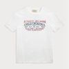 White Men’s Ralph Lauren Custom Slim Fit Polo Country T Shirts