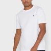 White Men’s Ralph Lauren Essential Crew Neck T Shirts