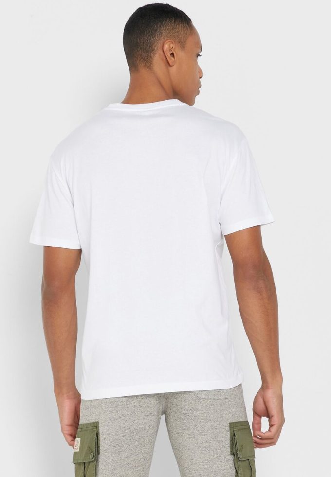 White Men’s Ralph Lauren Essential Crew Neck T Shirts
