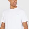 White Men’s Ralph Lauren Essential Crew Neck T Shirts