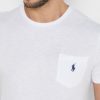 White Men’s Ralph Lauren Essential Crew Neck T Shirts