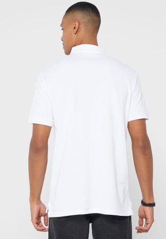 White Men’s Ralph Lauren Essential Polo Shirts