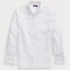 White Men’s Ralph Lauren Keaton Poplin Formal  Shirts