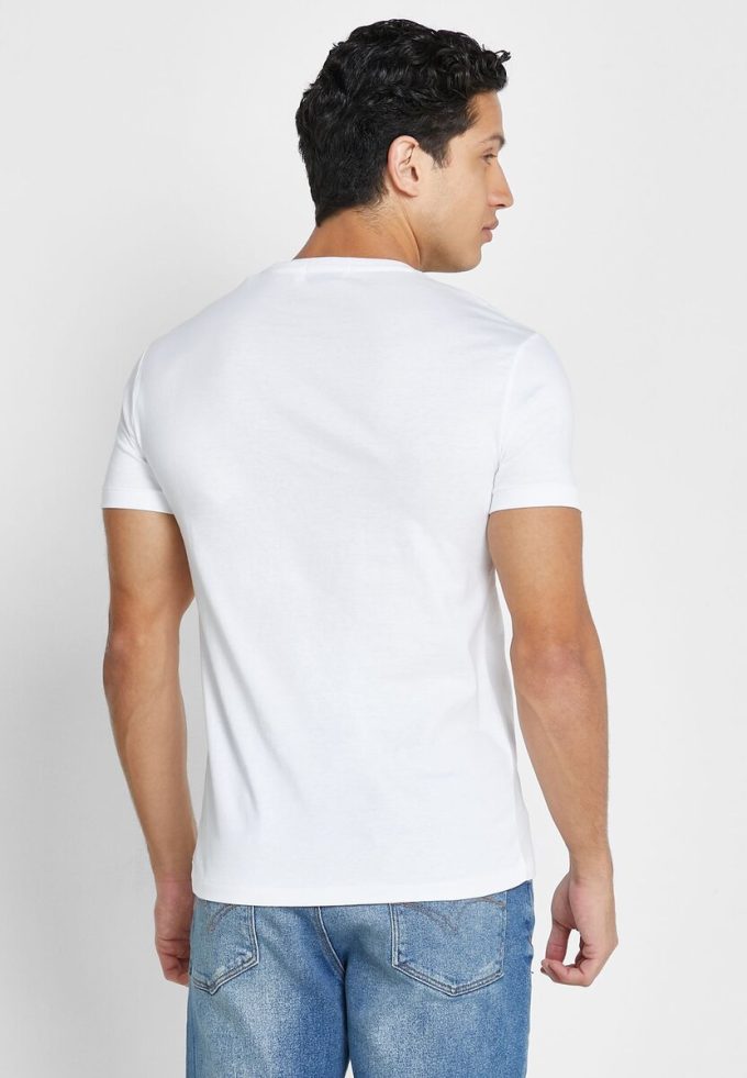 White Men’s Ralph Lauren Logo Crew Neck T Shirts White Men’s Ralph Lauren Logo Crew Neck T Shirts