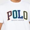 White Men’s Ralph Lauren Logo Crew Neck T Shirts White Men’s Ralph Lauren Logo Crew Neck T Shirts