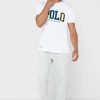 White Men’s Ralph Lauren Logo Crew Neck T Shirts White Men’s Ralph Lauren Logo Crew Neck T Shirts