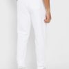 White Men’s Ralph Lauren Logo Sweatpants