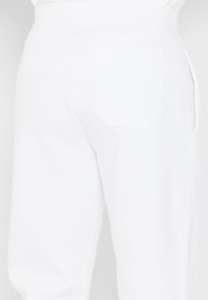 White Men’s Ralph Lauren Logo Sweatpants