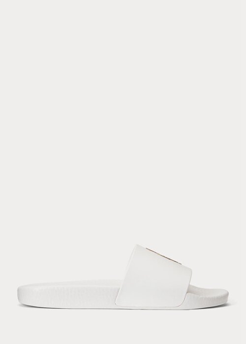 White Men’s Ralph Lauren Polo Bear Slippers White Men’s Ralph Lauren Polo Bear Slippers