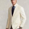White Men’s Ralph Lauren Polo Soft Linen Suit Blazers