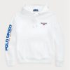 White Men’s Ralph Lauren Polo Sport Fleece Hoodie White Men’s Ralph Lauren Polo Sport Fleece Hoodie