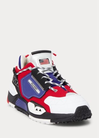 White Men’s Ralph Lauren PS200 Sneakers