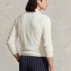 White Men’s Ralph Lauren Slim Fit Textured Cotton Jumper Sweaters White Men’s Ralph Lauren Slim Fit Textured Cotton Jumper Sweaters