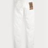 White Men’s Ralph Lauren Slim Fit Whitestone  Jeans