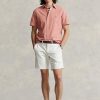 White Men’s Ralph Lauren Stretch Straight Fit Chino  Shorts