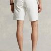 White Men’s Ralph Lauren Stretch Straight Fit Chino  Shorts