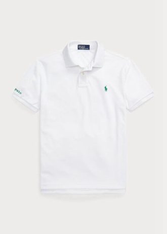 White Men’s Ralph Lauren The Earth  Polo Shirts