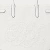 White/White Women’s Ralph Lauren Eyelet Canvas Large Devyn Tote Bags