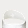 White Women’s Ralph Lauren Big Pony Sandals White Women’s Ralph Lauren Big Pony Sandals