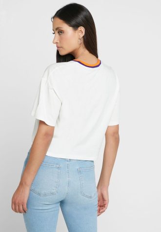 White Women’s Ralph Lauren Crew Neck Graphic T Shirts