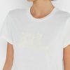 White Women’s Ralph Lauren Crew Neck Graphic T Shirts White Women’s Ralph Lauren Crew Neck Graphic T Shirts