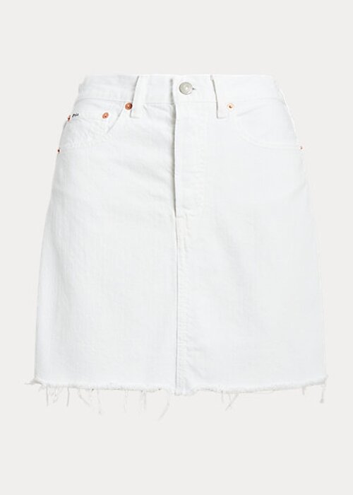 White Women’s Ralph Lauren Denim Pencil Skirts White Women’s Ralph Lauren Denim Pencil Skirts