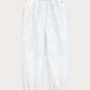 White Women’s Ralph Lauren Fleece Athletics   Pants