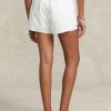 White Women’s Ralph Lauren Layered Ripstop-jersey Drawstring  Shorts