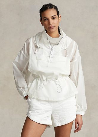 White Women’s Ralph Lauren Packable Ripstop Windbreaker