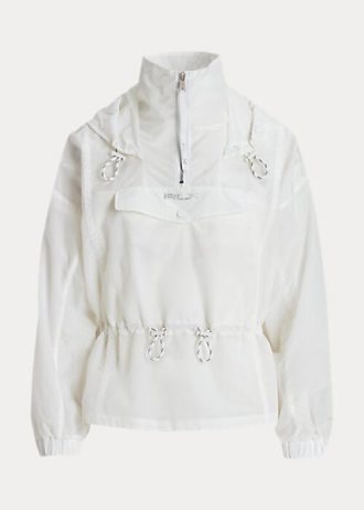 White Women’s Ralph Lauren Packable Ripstop Windbreaker