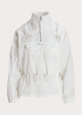 White Women’s Ralph Lauren Packable Translucent Ripstop  Windbreaker