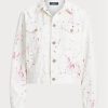 White Women’s Ralph Lauren Pink PonyPink Pony Denim Trucker Jackets