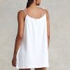 White Women’s Ralph Lauren Terry Tie-Shoulder Dress White Women’s Ralph Lauren Terry Tie-Shoulder Dress