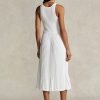 White Women’s Ralph Lauren The Spelman Collection Pleated Dress
