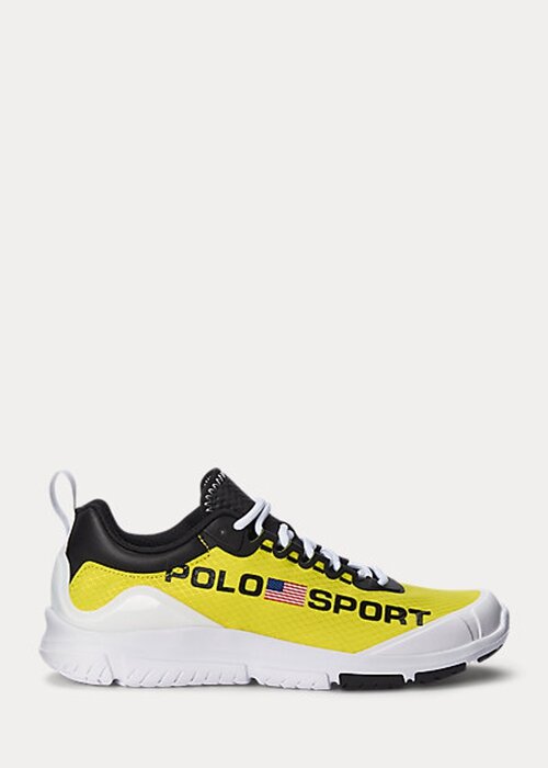 Yellow / Black Women’s Ralph Lauren Polo Sport Tech Racer Sneakers Yellow / Black Women’s Ralph Lauren Polo Sport Tech Racer Sneakers
