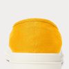 Yellow / Blue Men’s Ralph Lauren Essence 100 Canvas Cap-Toe Sneakers