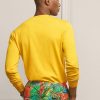 Yellow Men’s Ralph Lauren Cotton Crewneck Jumper Sweaters Yellow Men’s Ralph Lauren Cotton Crewneck Jumper Sweaters