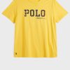 Yellow Men’s Ralph Lauren Logo Crew Neck T Shirts