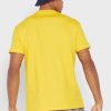 Yellow Men’s Ralph Lauren Logo Crew Neck T Shirts