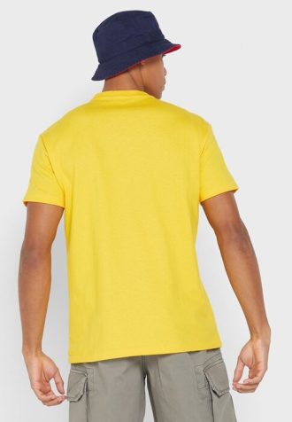 Yellow Men’s Ralph Lauren Logo Crew Neck T Shirts
