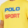 Yellow Men’s Ralph Lauren Logo Crew Neck T Shirts