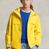 Yellow Men’s Ralph Lauren Water-Repellent Hooded Jackets