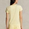 Yellow Women’s Ralph Lauren Organic Cotton Crewneck T Shirts